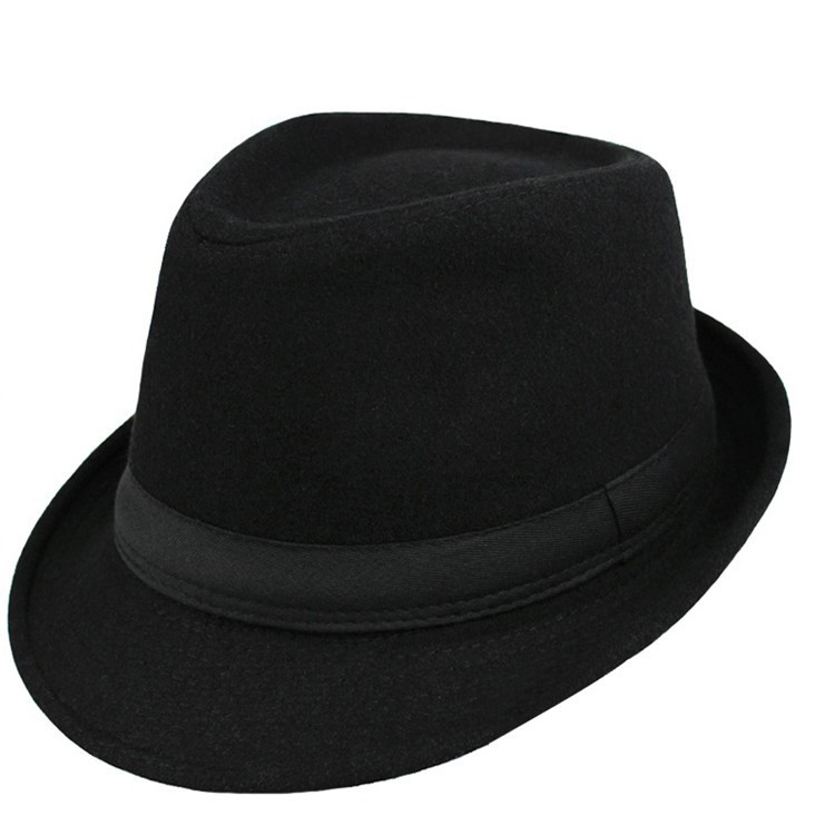 Black Mens Beret Cap