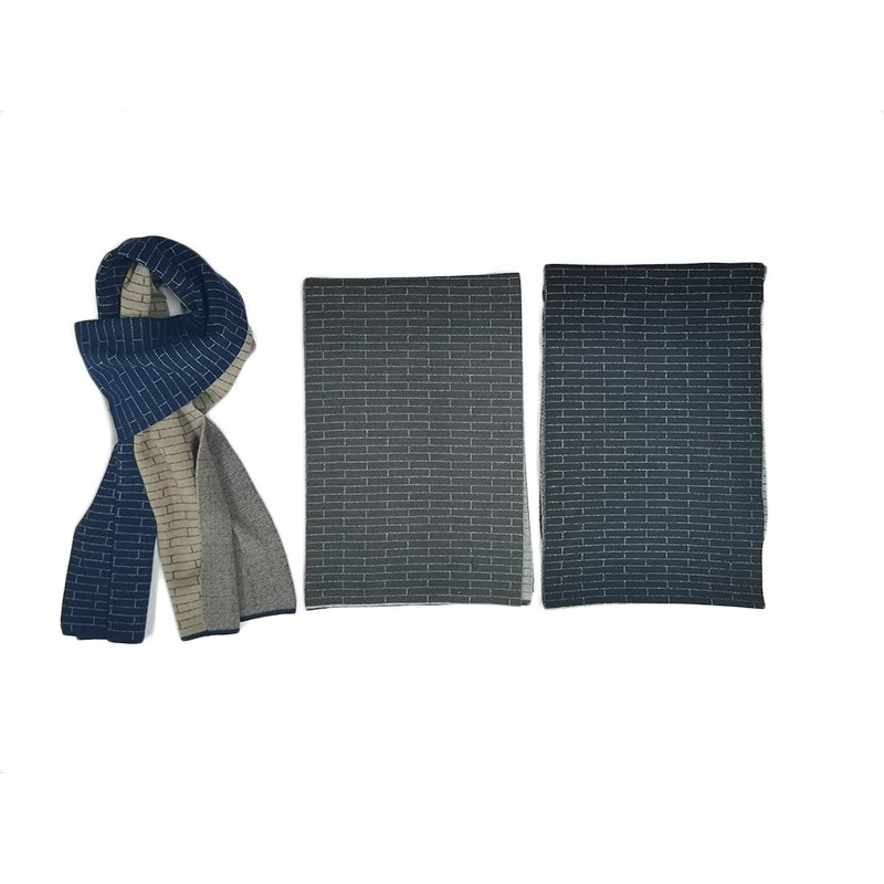 Comfortable Warm Kitting Plaid Scarves