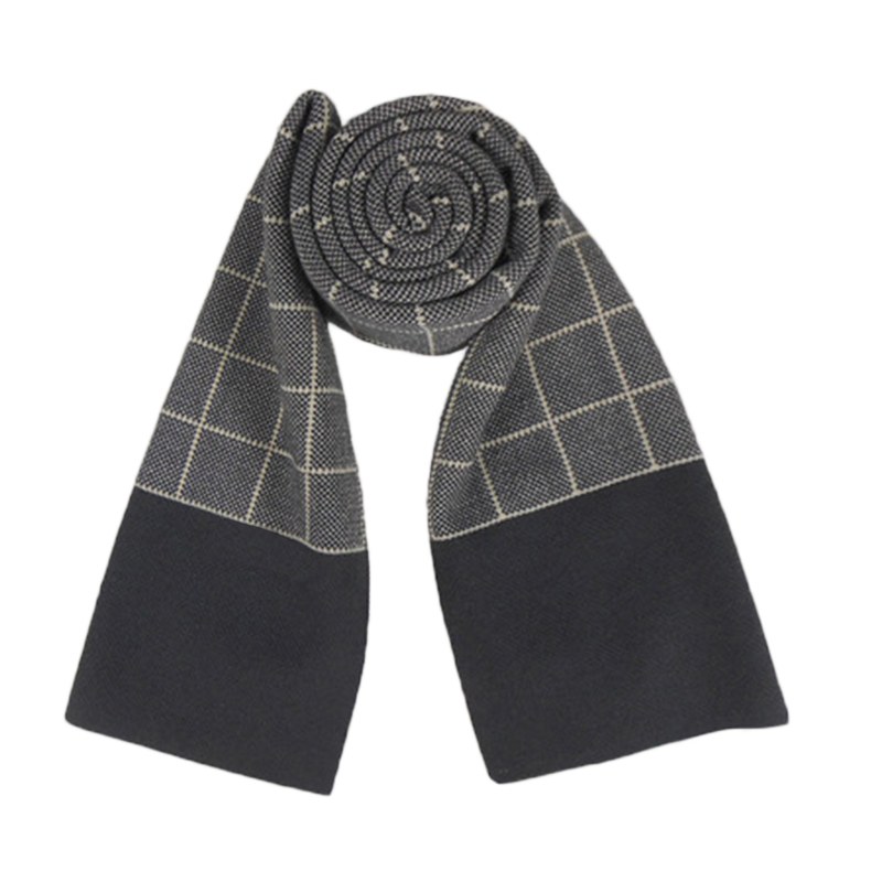 printed wool scarf