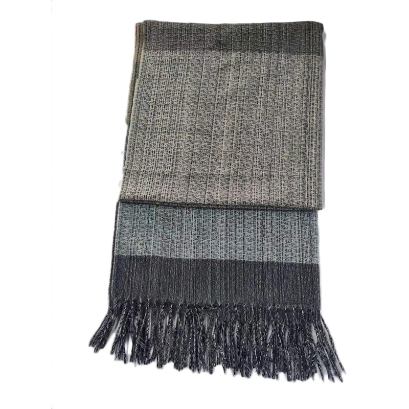 chunky wool scarf
