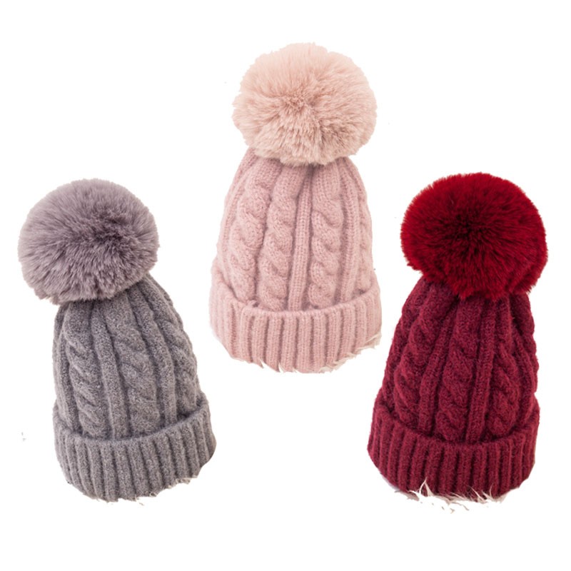 Double Layer Warm Knitted Hat