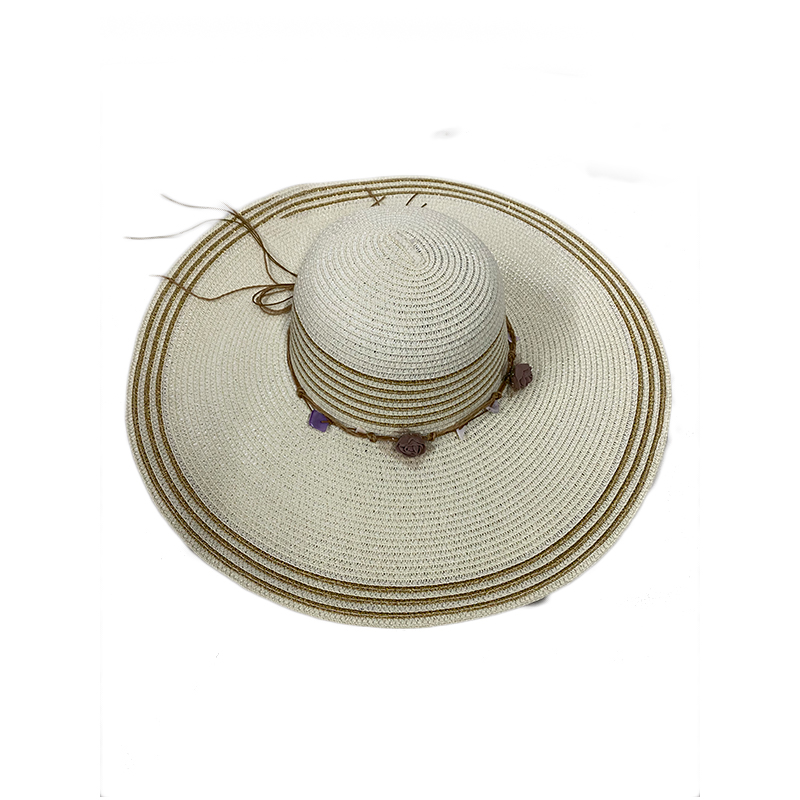 straw brim hat