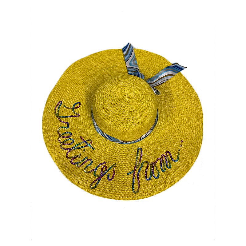 Female Straw Hiking Hat