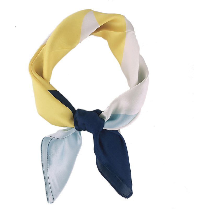Simple Skinny Silk Scarves